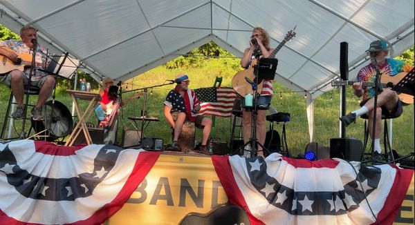 Next Rodeo band performance at community event