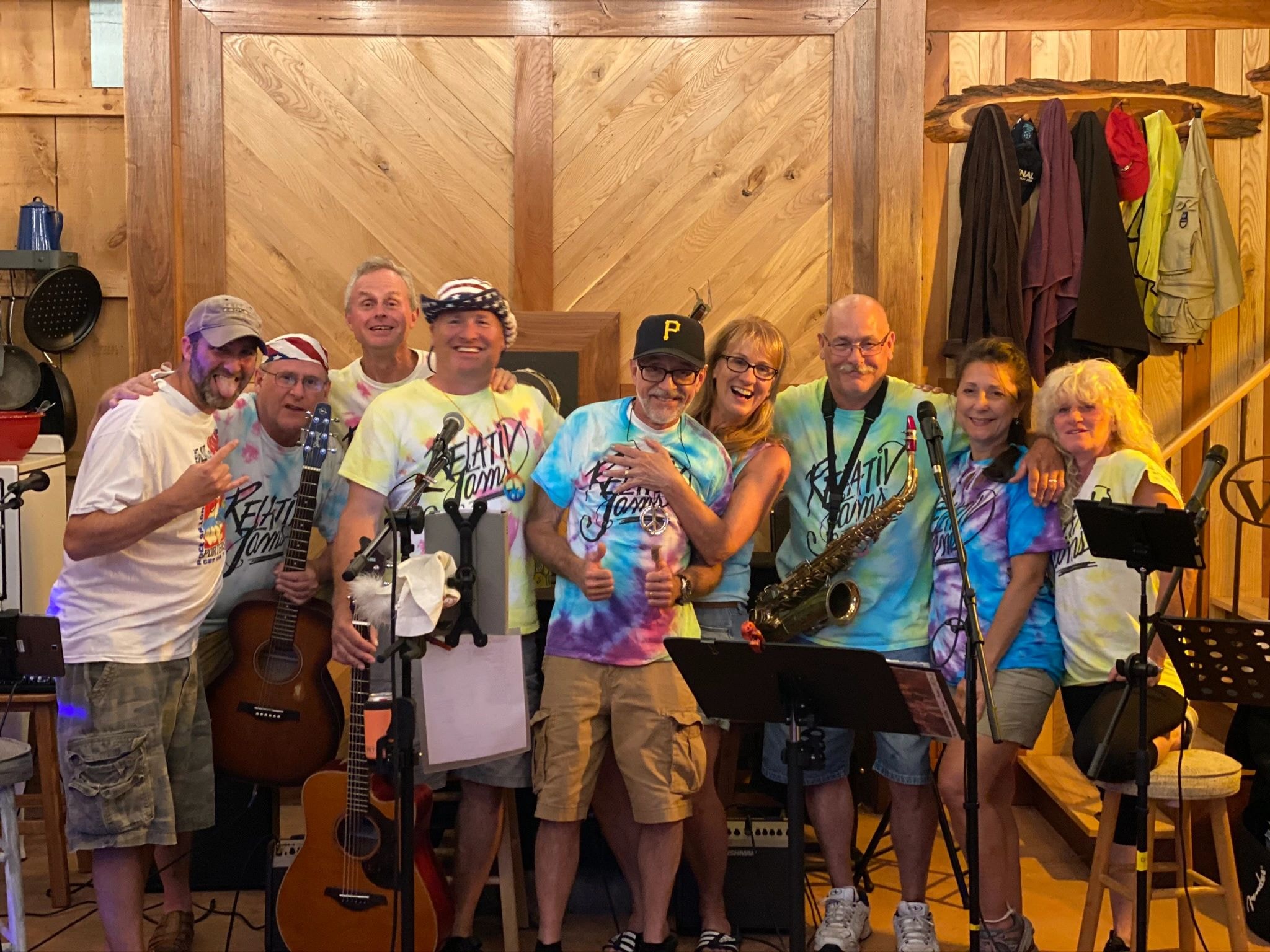 Relativ Jam Band great group shot